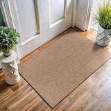 Easy Jute Rug 9x12, Indoor Outdoor Natural Color Farmhouse Area Rugs for Living Room