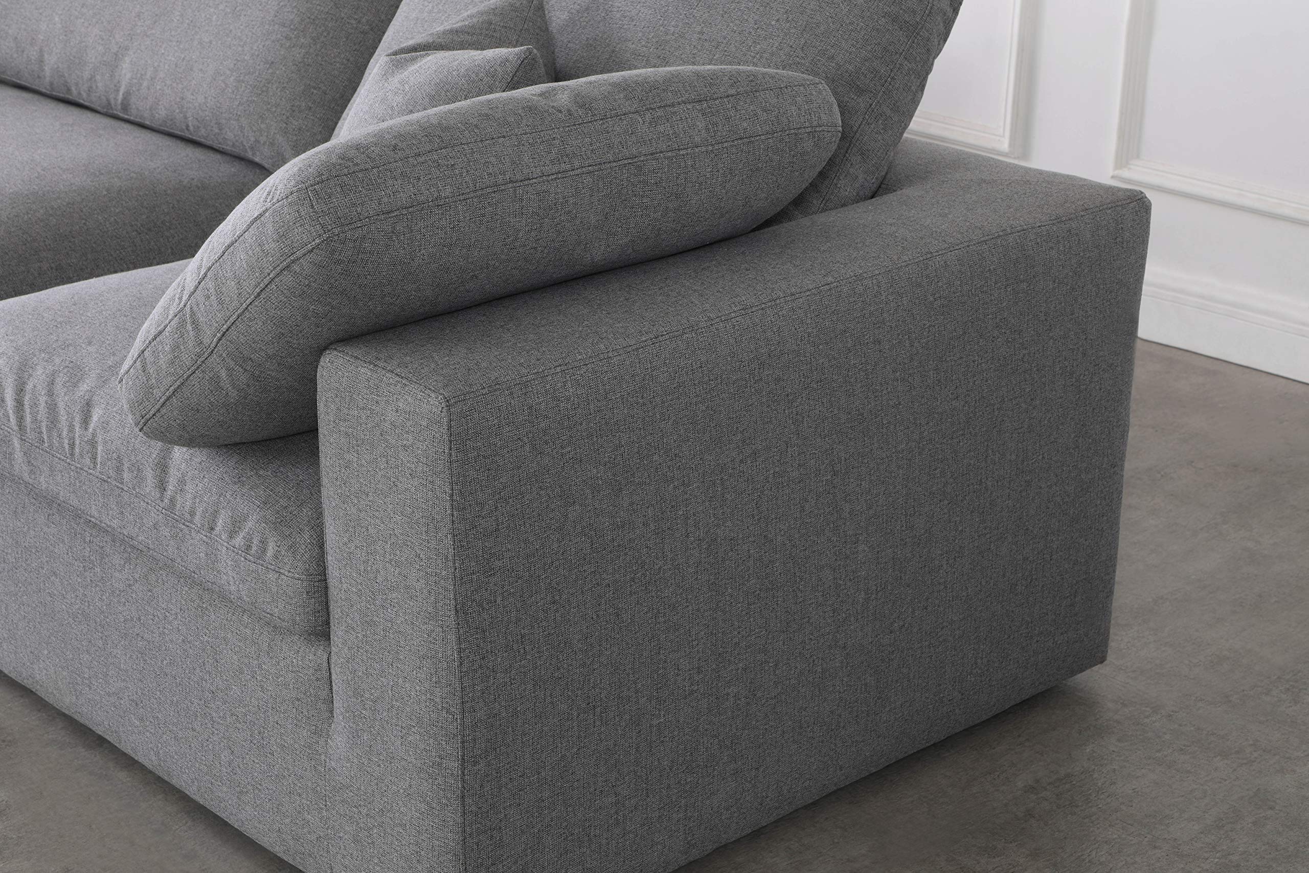 Serene Collection Modern | Contemporary Deluxe Comfort Modular Sectional