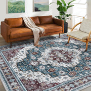 Rug Living Room Rugs: 8x10 Area Rug Large Boho Medallion Distressed Carpets Indoor