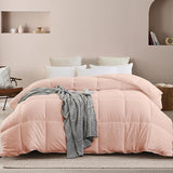 Queen Comforter Duvet Insert White, All Season Down Alternative Comforter, Ultra Soft