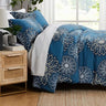 Oversized Comforter Bedding Set Down Alternative All-Season Warmth, Soft Reversible