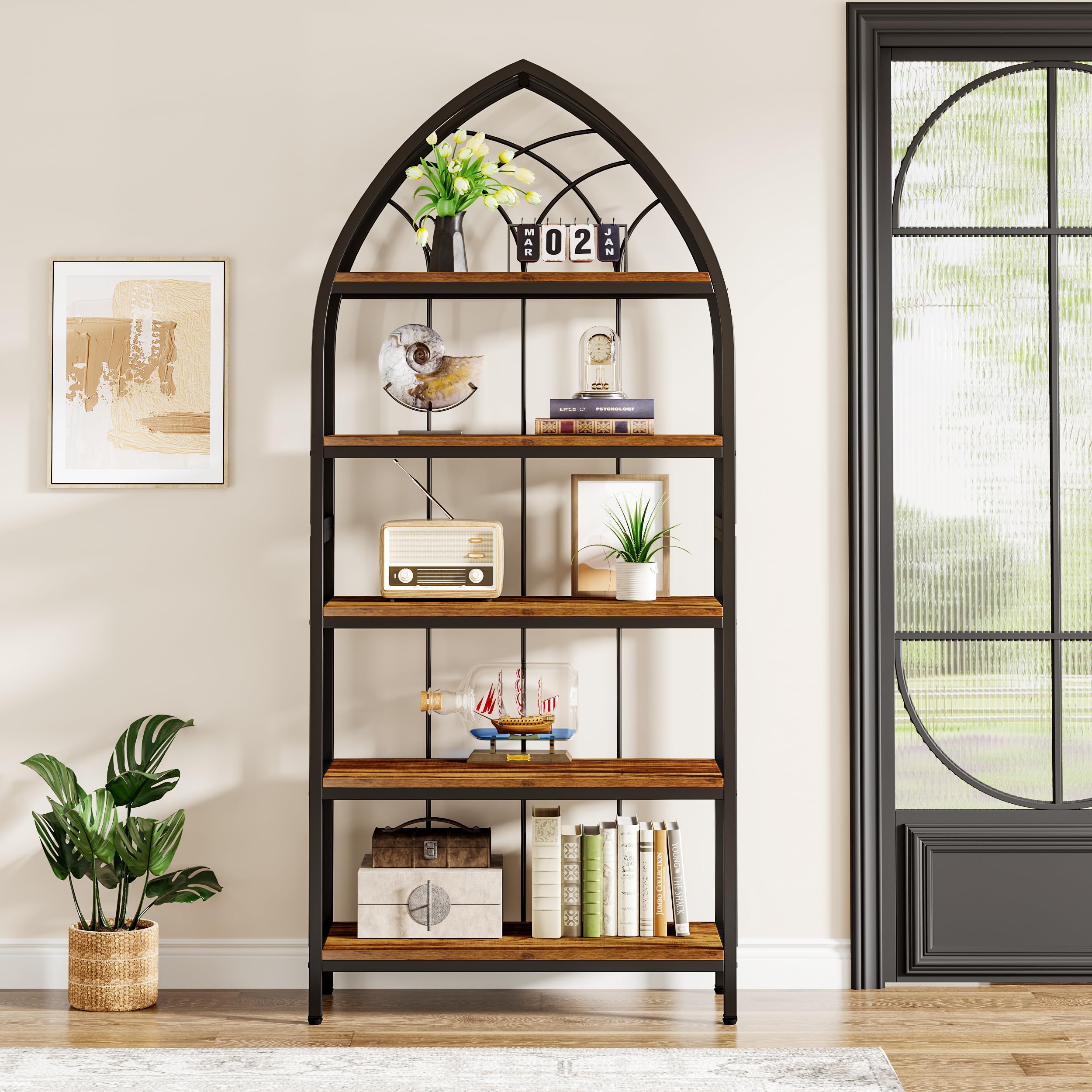 ArchiGrow 74.8" - 5 Tier Industrial Plant Shelf