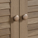 Harbor View Storage Pantry Cabinet, L: 35.43" x W: 16.73" x H: 61.02"
