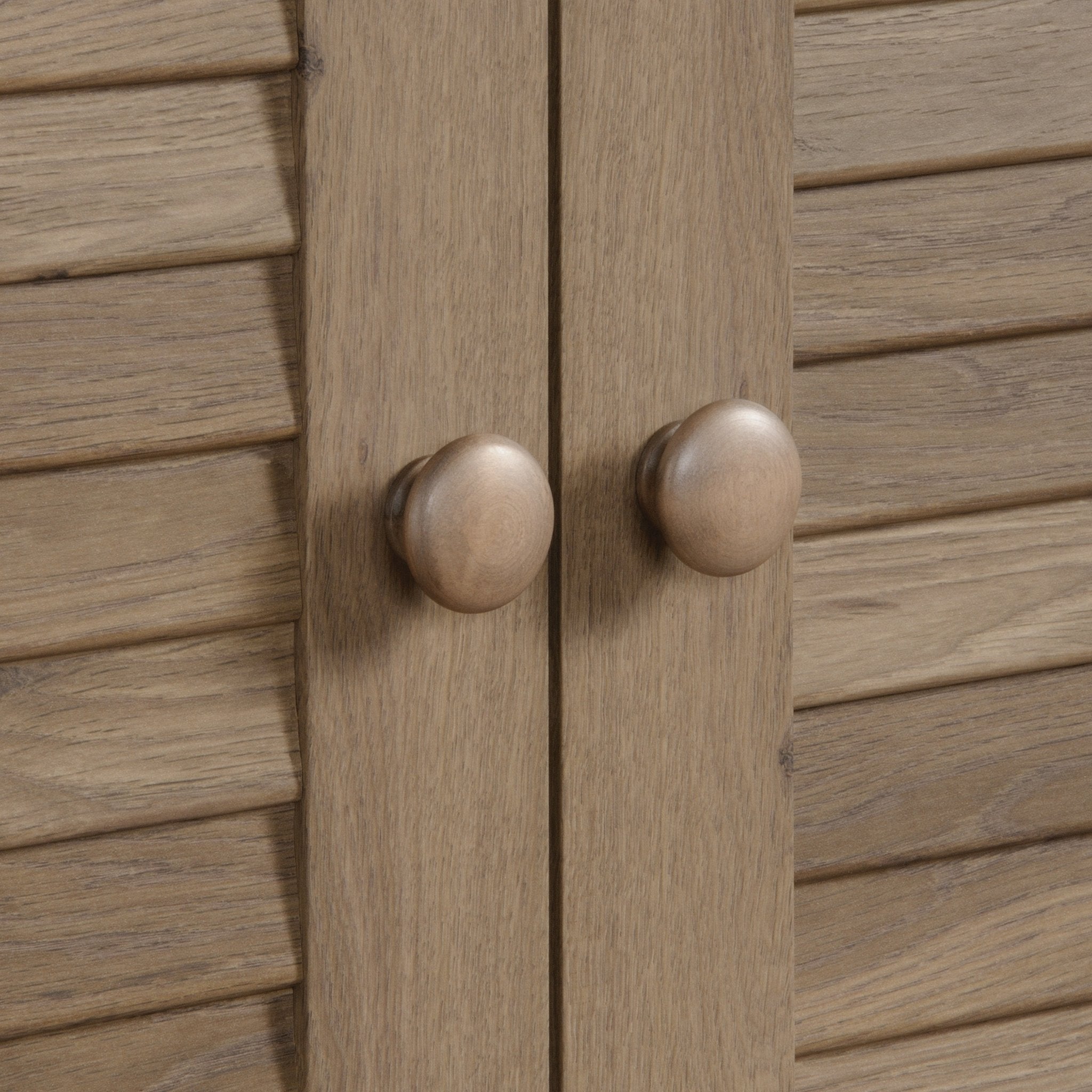 Harbor View Storage Pantry Cabinet, L: 35.43" x W: 16.73" x H: 61.02"