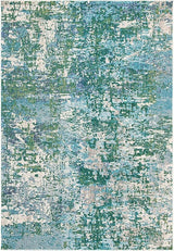 Madison Collection 8' x 10' BeigeWine MAD471C Modern Abstract Non-Shedding