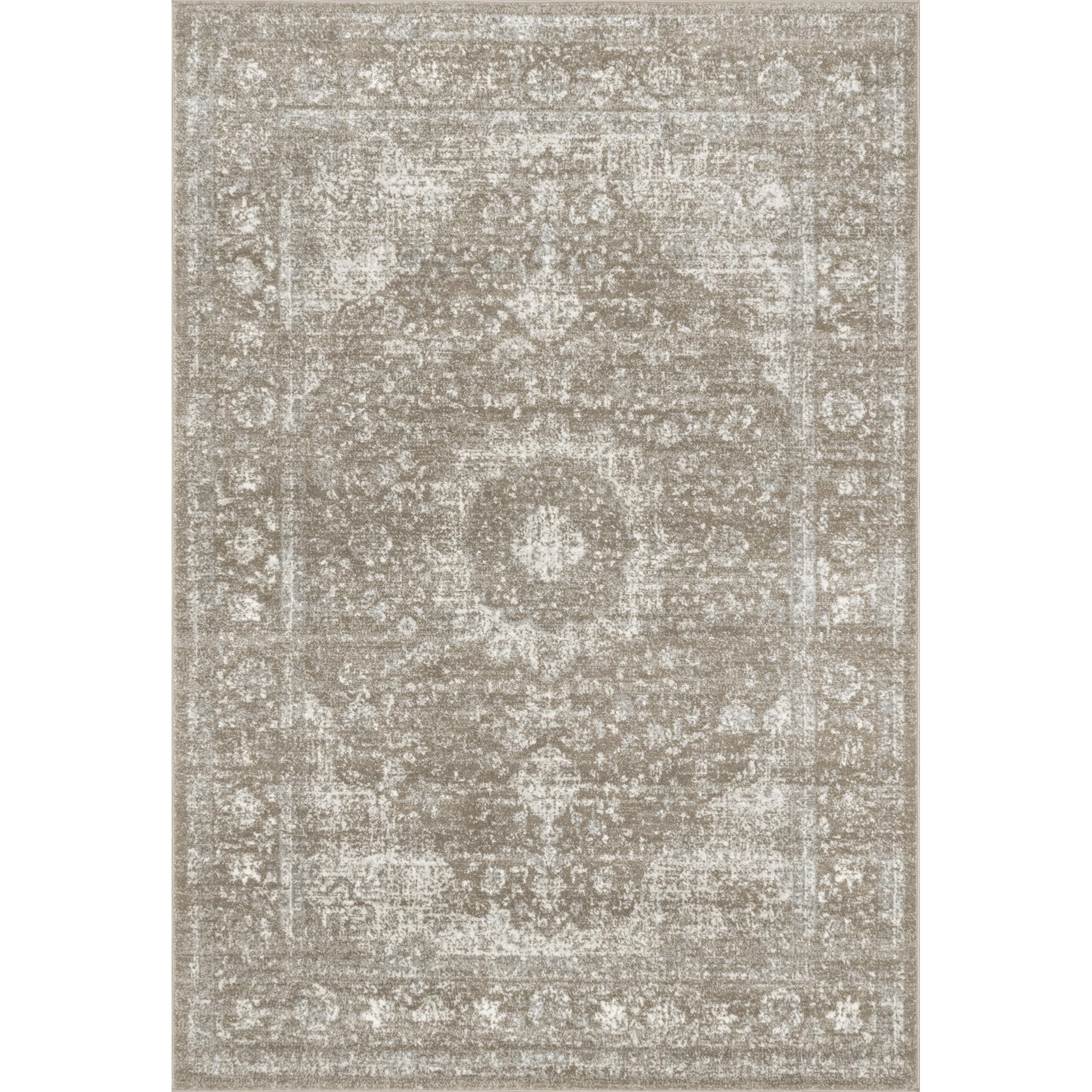 nuLOOM Verona Vintage Persian Area Rug, 6' 7" x 9', Brown