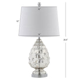 JYL1076A-SET2 Set of 2 Table Lamps Artichoke 25.5" Glass LED Table Lamp