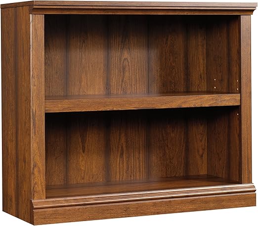 Miscellaneous Storage 2-Shelf Bookcase/ book shelf, Select Cherry finish