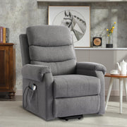 SeniEase Electric Lift Recliner with Massage & Heat for Seniors