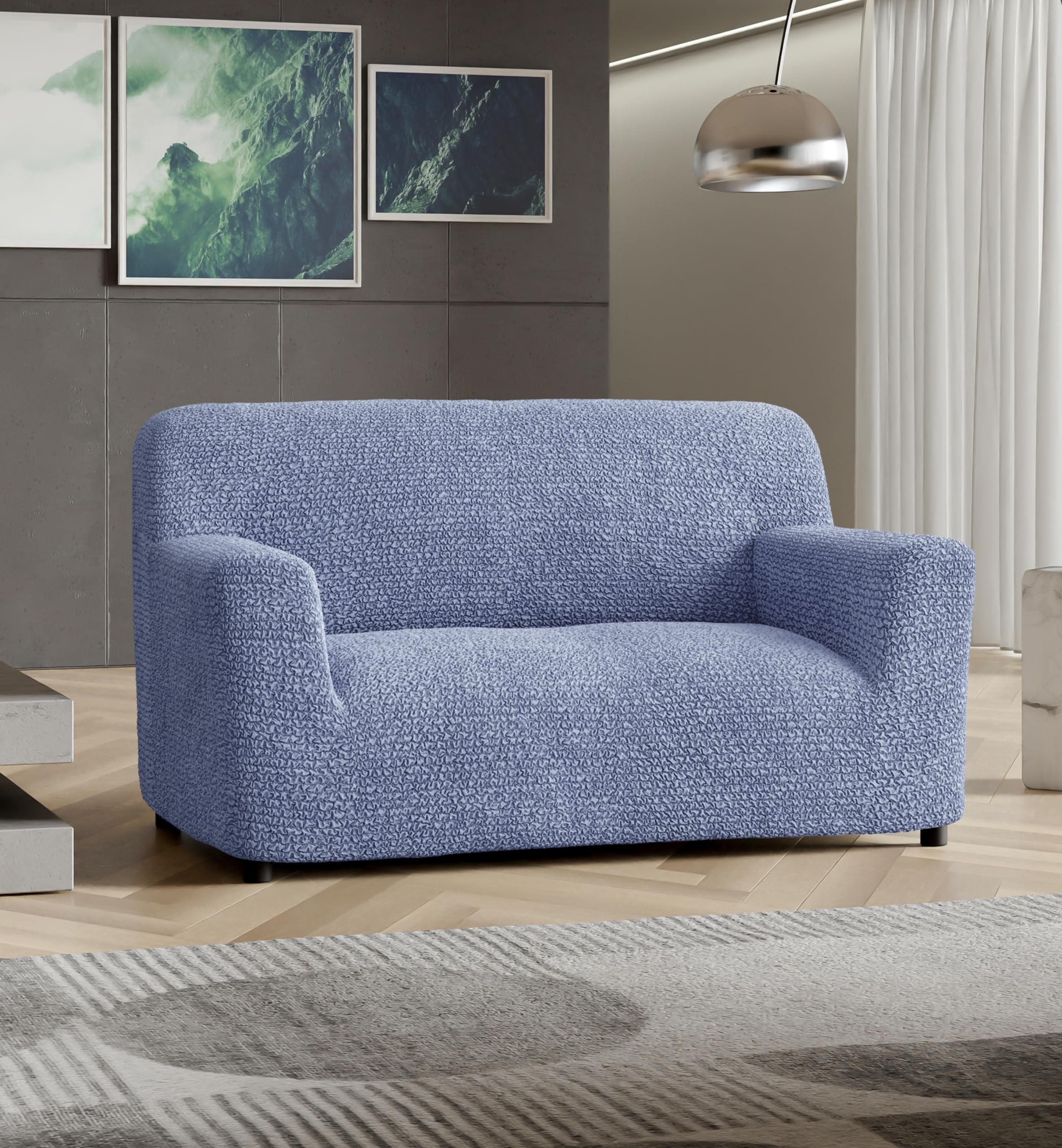 Loveseat Slipcover - Oversized Chair Cover - Stretch Couch Cover - Cushion Love Seat