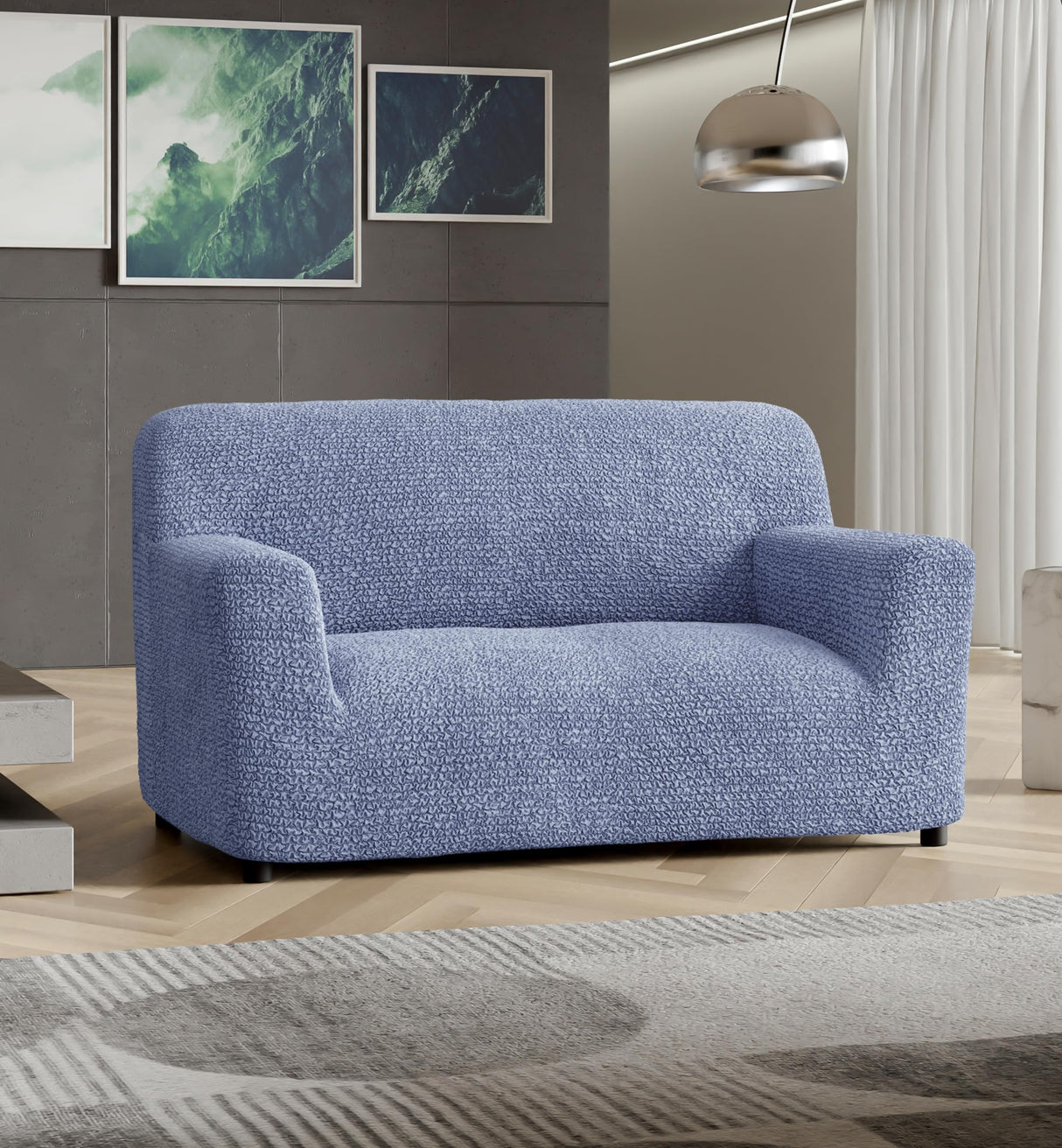 Slipcover - Oversized Chair Cover - Stretch Couch Cover - Cushion Love Seat