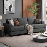 89 Inch Sofa with Extra Deep Seats Oversize, 3 Seater Sofa