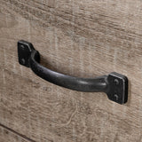 1-Drawer Nightstand-Weathered Oak