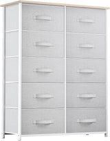 YITAHOME 10 Drawers Dresser, Fabric Dresser for Living Room, Organizer Unit for Bedroom, Living Room, Hallway, Closets