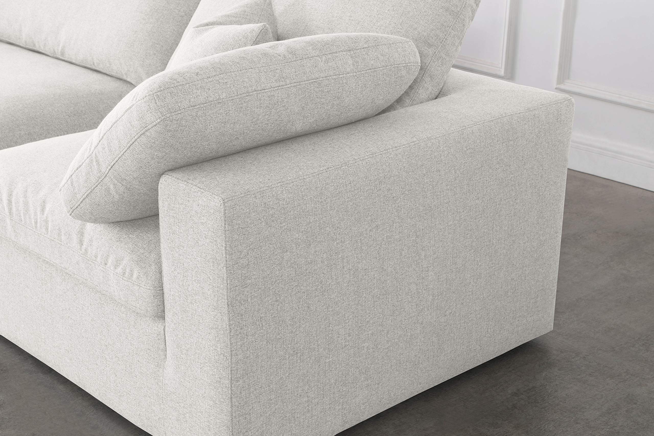 Serene Collection Modern | Contemporary Deluxe Comfort Modular Sectional