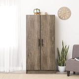 Elite 32" Storage Cabinet, Drifted Gray Storage Cabinet, Bathroom Cabinet