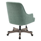 Bradwell Adjustable Swivel Office Chair - Mint Fabric