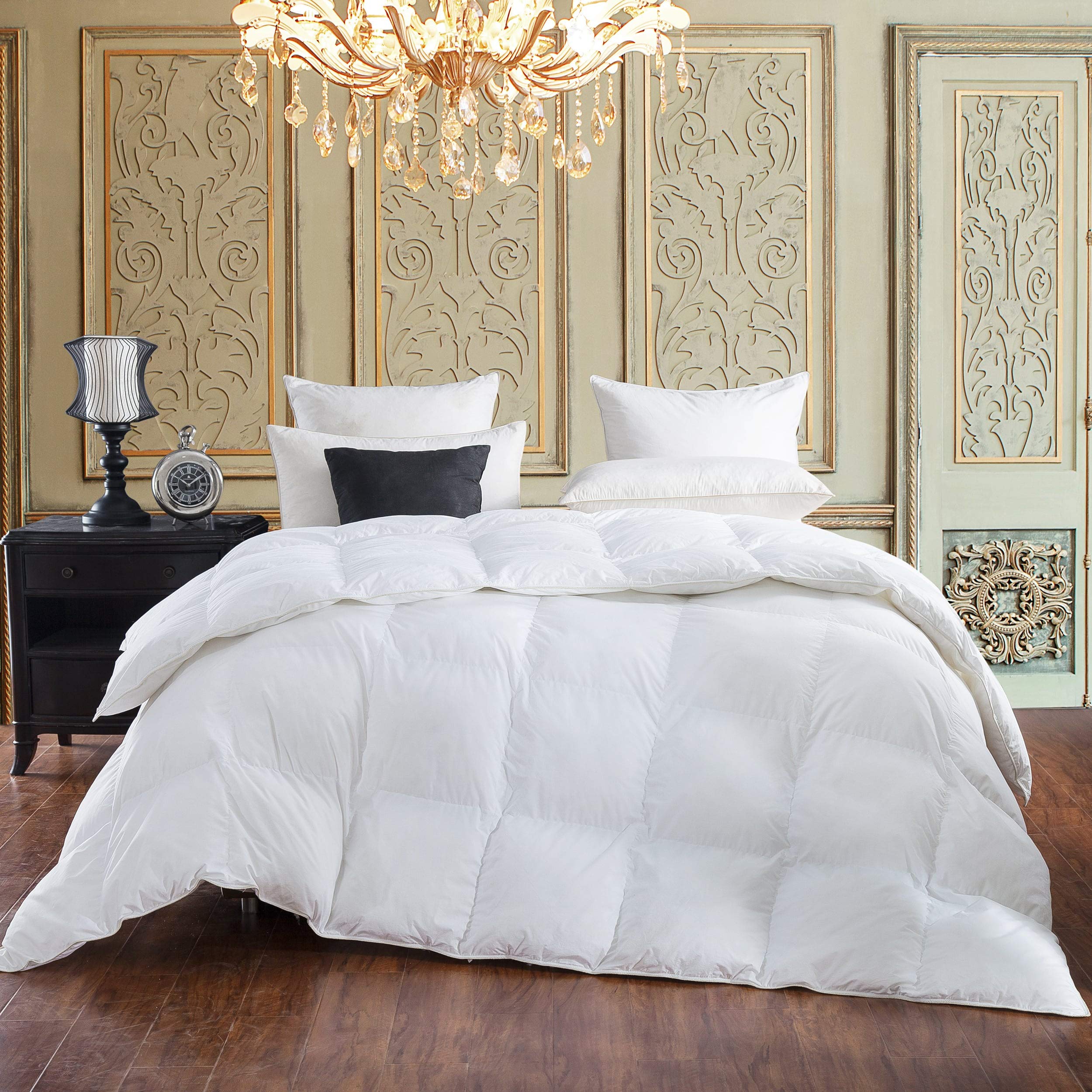 Size Siberian Goose Down Comforter, 600 Thread Count