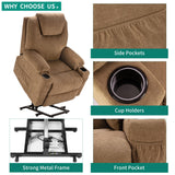 Power Lift Recliner Chair for Elderly Recliner Chair with Massage