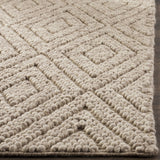 Natura Handmade Wool Area Rug 10' x 14' - Beige Flatweave for Living Room & Bedroom