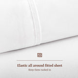 - 600 Thread Count Sateen - 100% Peruvian Pima Cotton - Full Bed Sheet Set,