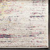 Monaco Ivory & Pink Area Rug 10' x 14' - Modern Boho Abstract Distressed Design