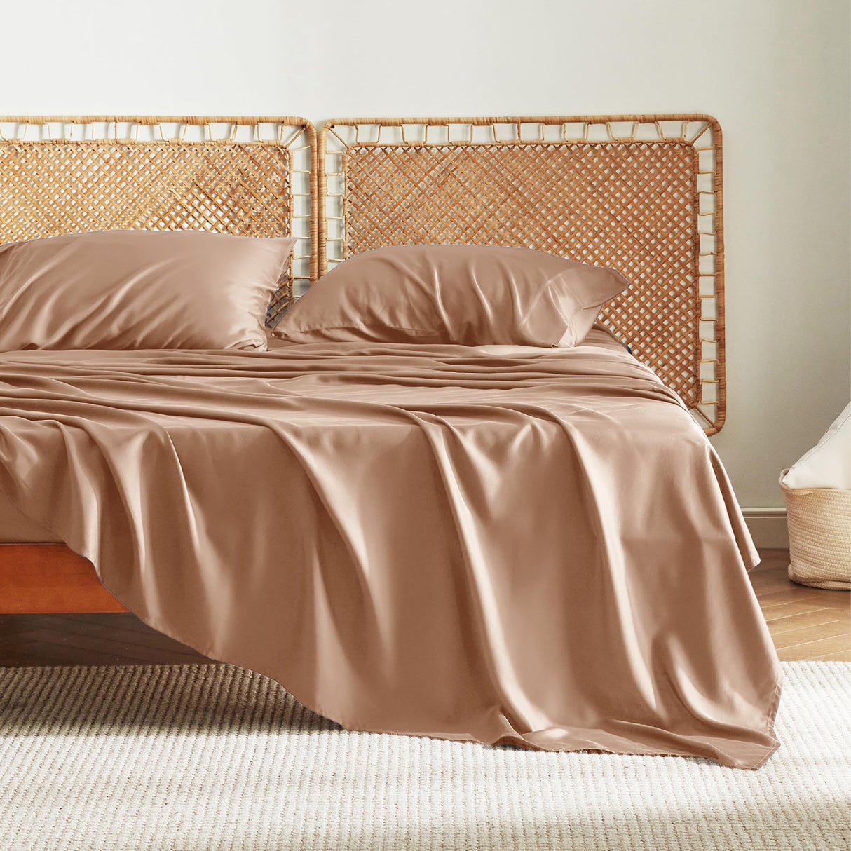 Queen Sheets, Rayon Derived from Bamboo, Queen Cooling Sheet Set
