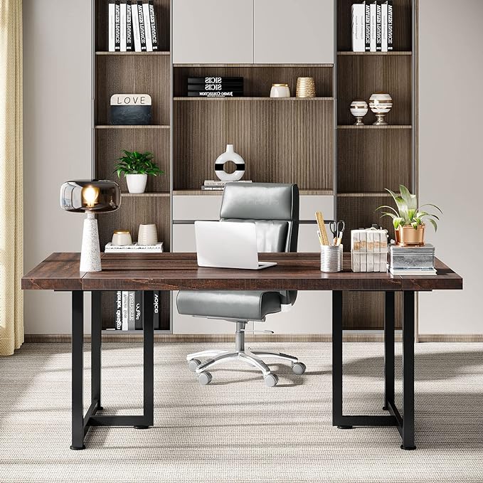 Conference Table 6FT Meeting Table, Large Table Boardroom Desk Seminar Table