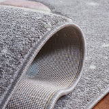 SAFAVIEH Carousel Kids Collection Area Rug - 10' x 14', Grey & Lavender, Non-Shedding & Easy Care, Ideal for High Traffic Areas for Boys & Girls in Playroom, Nursery, Bedroom (CRK103F)