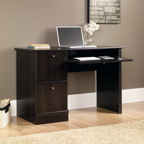 Computer Desk, Cinnamon Cherry Finish