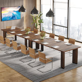 6.5FT Conference Table for 6-8, 78-Inch Large Rectangular Meeting Table