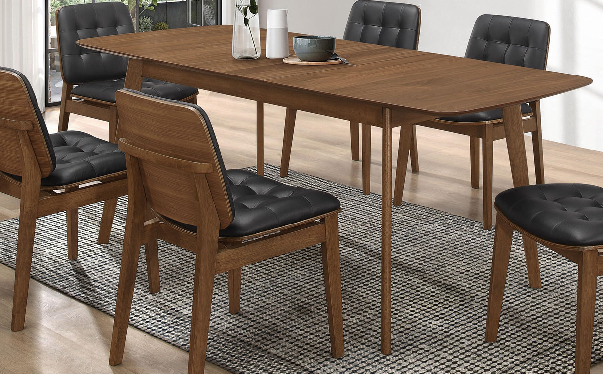 Redbridge - Asian Hardwood & Walnut Veneer - 75-Inch Extension Dining Table
