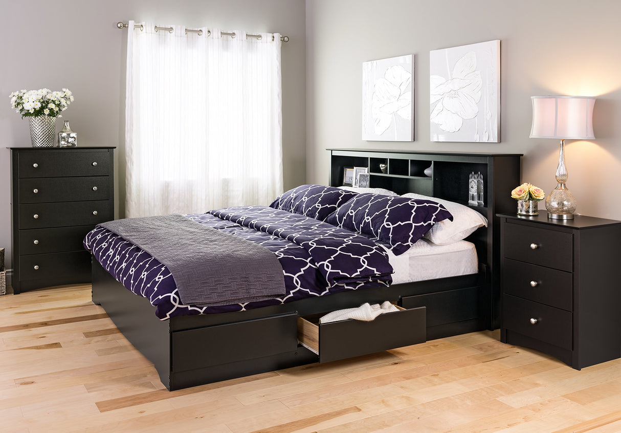 Sonoma Traditional Tall Nightstand Side Table