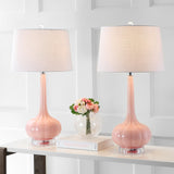 JYL1079A-SET2 Set of 2 Table Lamps Bette 28.5" Glass Teardrop LED Table