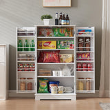 Kitchen Pantry Storage Cabinet - Food Pantry Cabinets with doors and shelves 42''