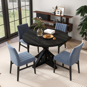 Walton 5-Piece Round Dining Set - Blue