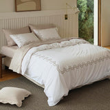 Cotton Duvet Cover Set, 100% American Grown Cotton Duvet Cover King, Luxury 600