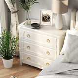 Farmhouse 3-Drawer Dresser, Fully-Assembled French Country Chest of Drawers