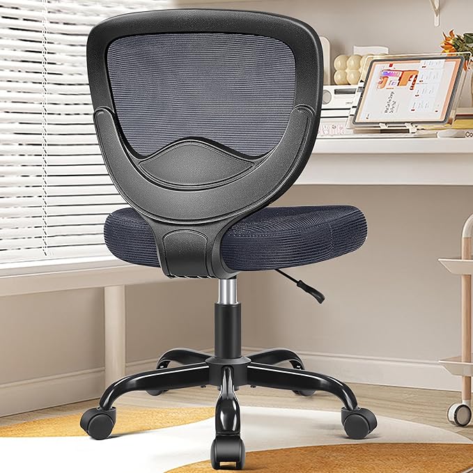 Office Chair, Comfy Desk Chair for Bedroom, Swivel Computer Desk Chair with Rolling