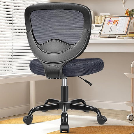 Office Chair, Comfy Desk Chair for Bedroom, Swivel Computer Desk Chair with Rolling