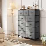 Tall Dresser for Bedroom, Fabric Dresser Storage Tower, Dresser & Chest of Drawers