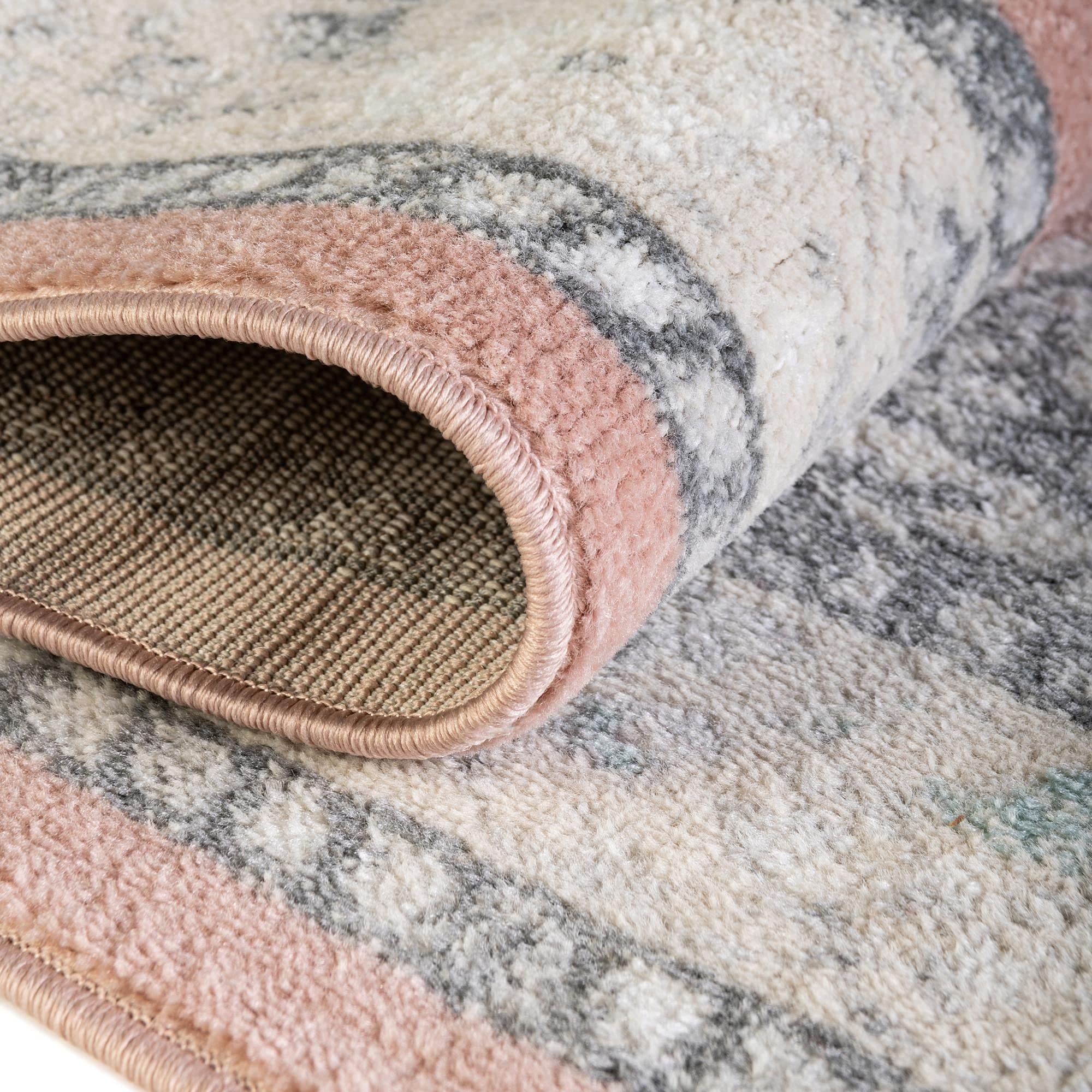 Rugs.com Parker Collection Rug – 10' X 14' Rose Medium Rug Perfect for Living Rooms, Large Dining Rooms, Open Floorplans