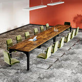 13FT Conference Table, Super Sturdy Large Rectangle Meeting Seminar Table