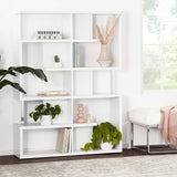 Bookcase White and Chrome