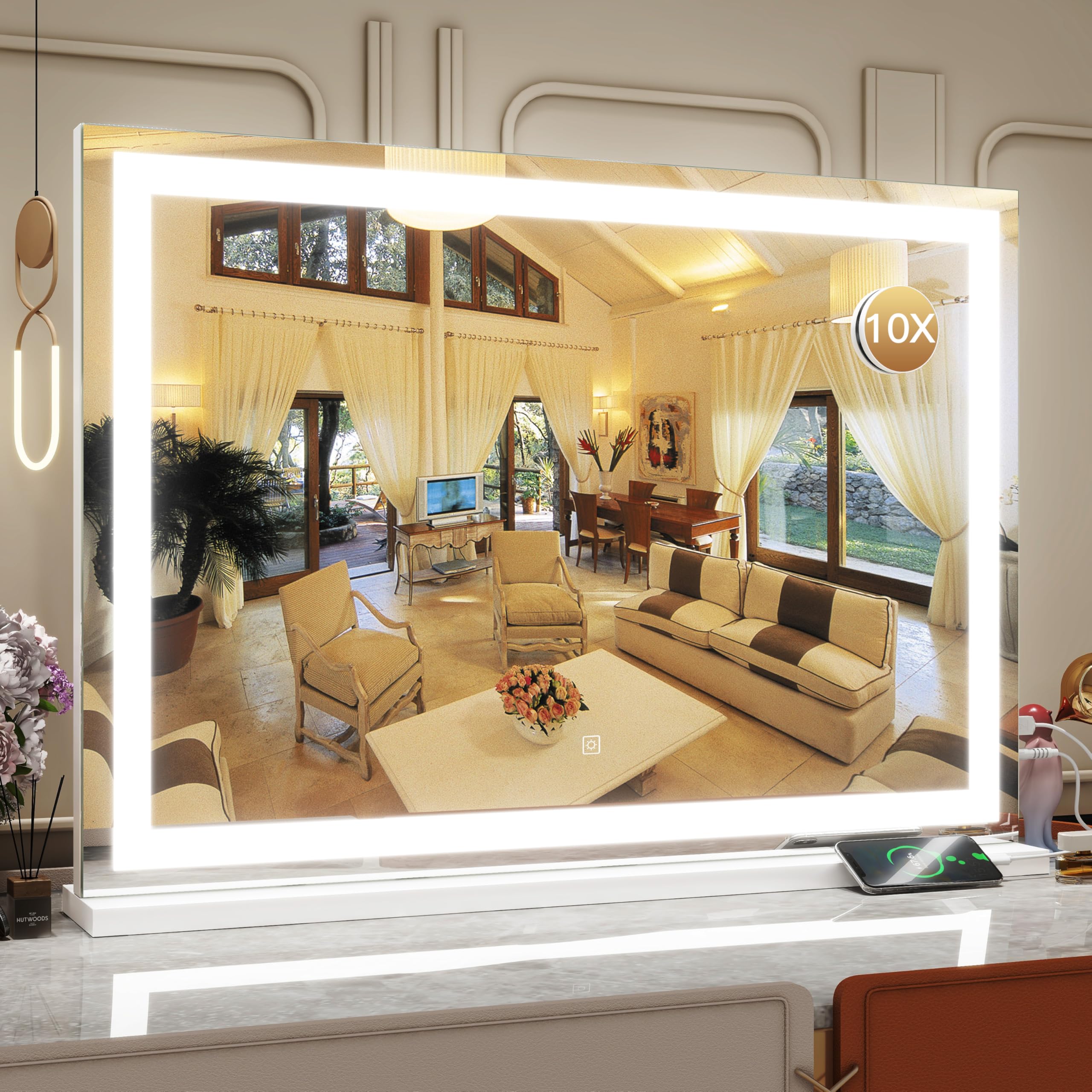 Vanity Mirror with Lights,  Large Lighted Vanity Mirror