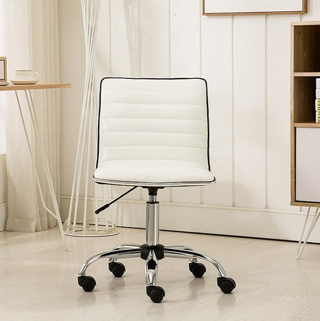 Fremo Chromel Adjustable Air Lift Office Chair in Grey