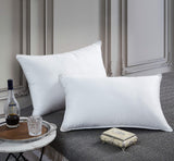 Luxurious Goose Down Pillow - 1200 Thread Count Egyptian Cotton Cover