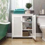 Ellsworth Two-Door Floor Cabinet, White