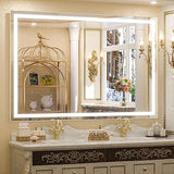 x 36 Inch Bathroom Mirror LED, Lighted Vanity Mirror with Front Lights for Wall