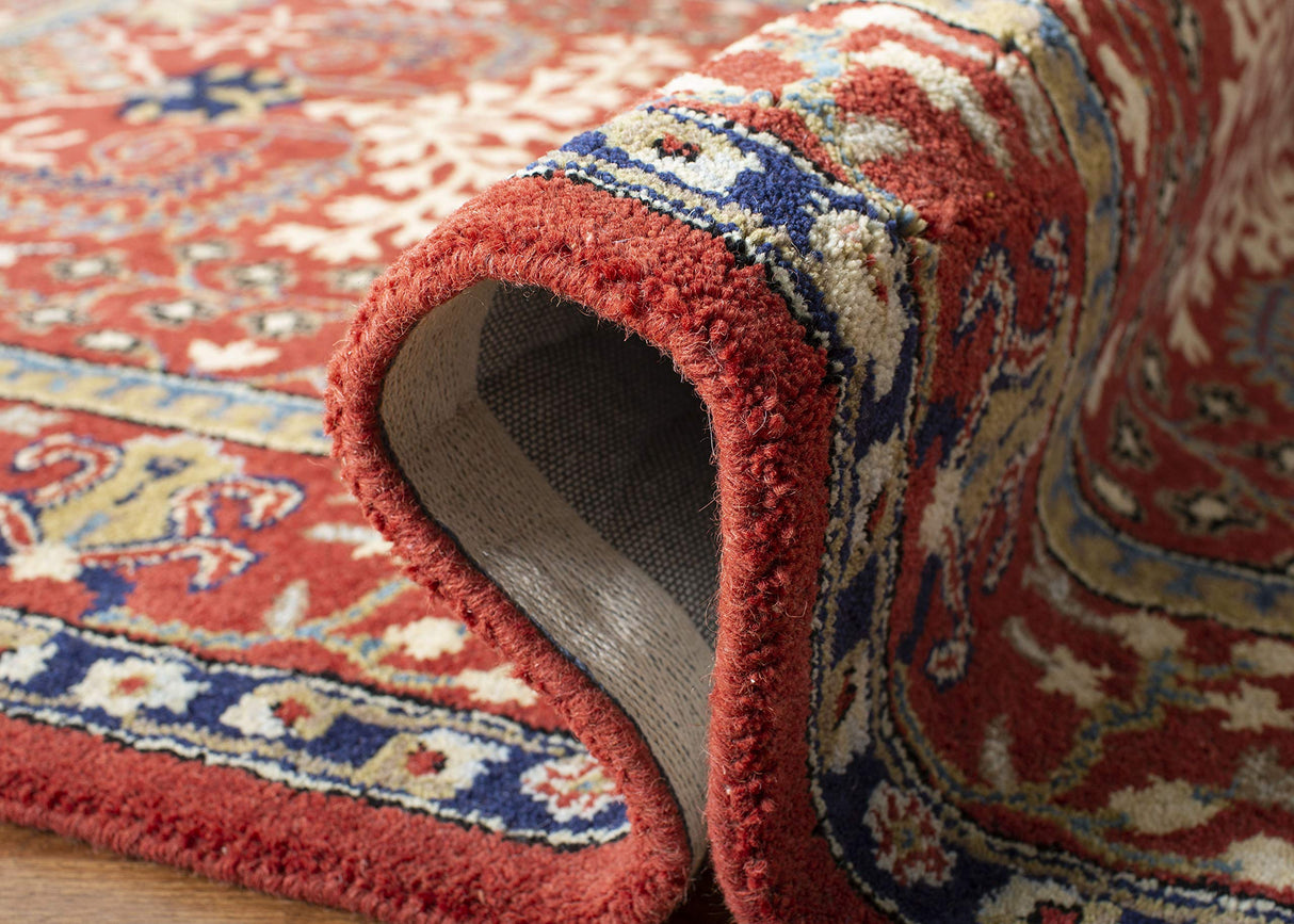 Handmade Traditional Oriental Wool Area Rug 10' x 14' Red Multi